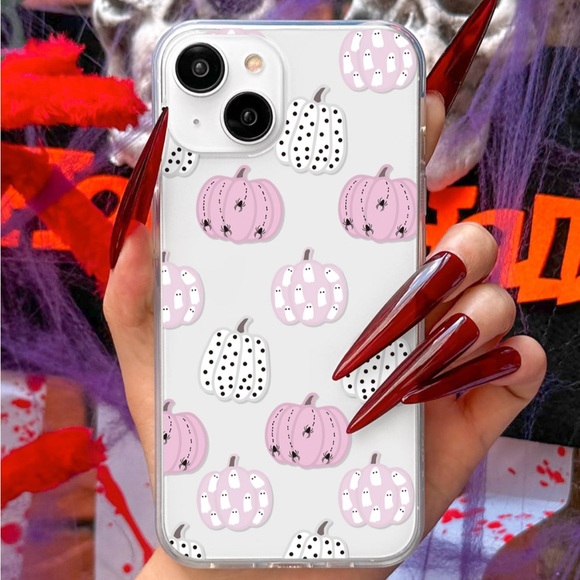 SHEIN Other - Brand new shein pretty patterned pumpkins iPhone 13 Pro case